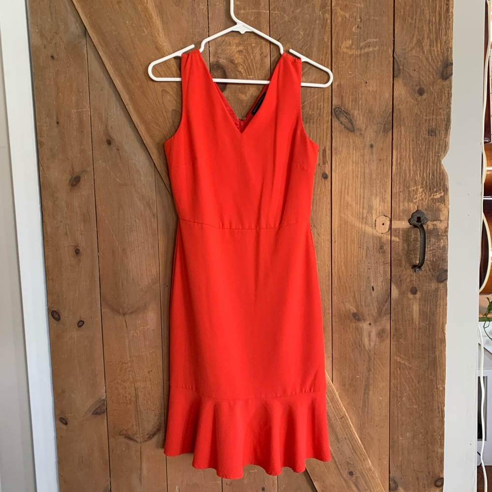Banana Republic Orange Work Dress